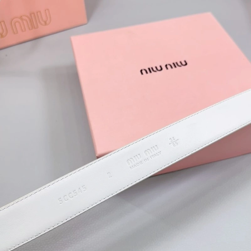 Miu Miu Belts SmoothTexture 302395