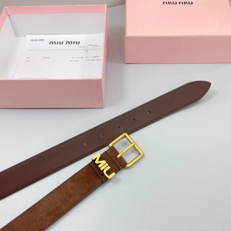 GoAnywhere Miu Miu Belts 302400
