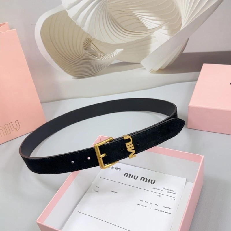 MoistureWicking Miu Miu Belts 302375