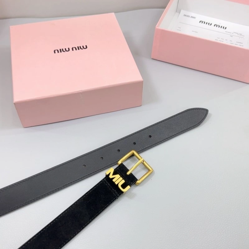 MoistureWicking Miu Miu Belts 302375