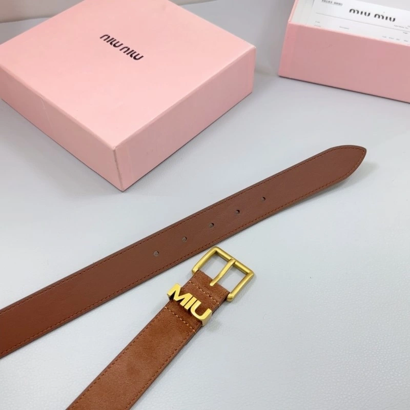 Miu Miu Belts Refined 302386