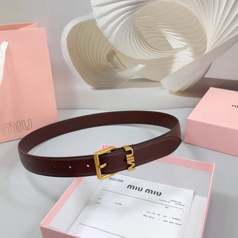 Miu Miu Belts Soft 302382
