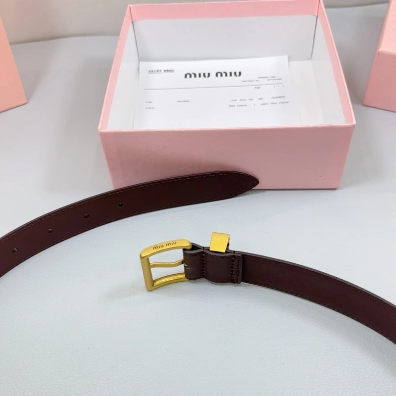 Miu Miu Belts Soft 302382