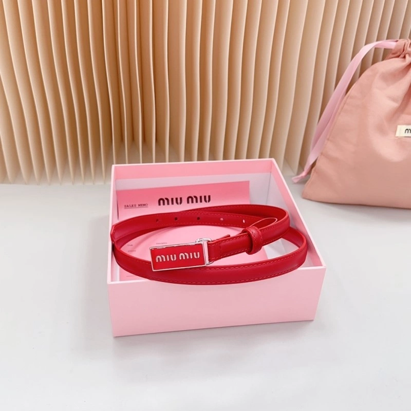 Sustainable Miu Miu Belts 302370