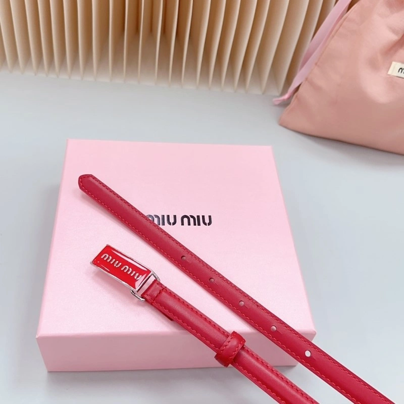 Sustainable Miu Miu Belts 302370