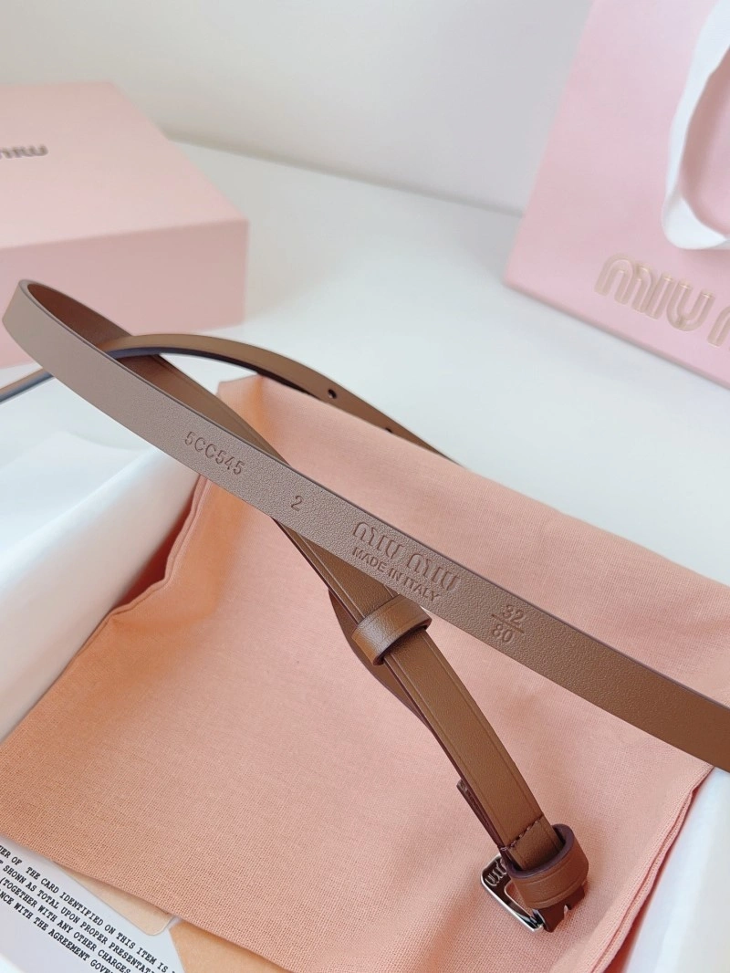 Miu Miu Belts Contemporary 302445