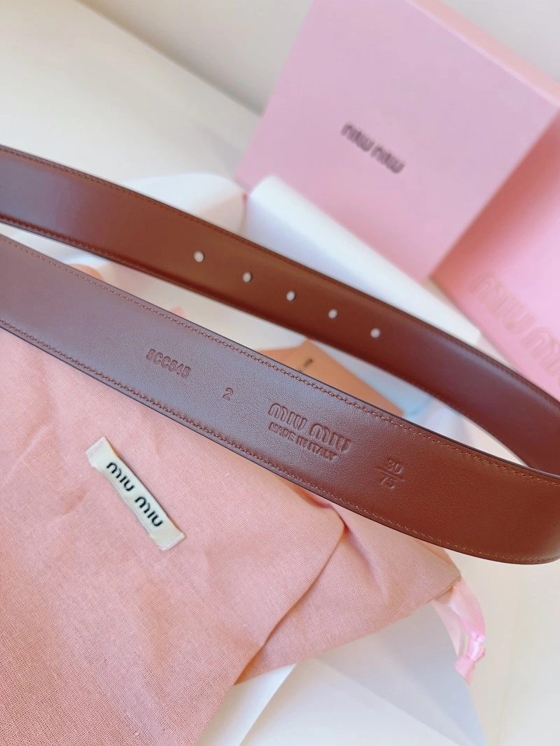 Contemporary Miu Miu Belts 302432