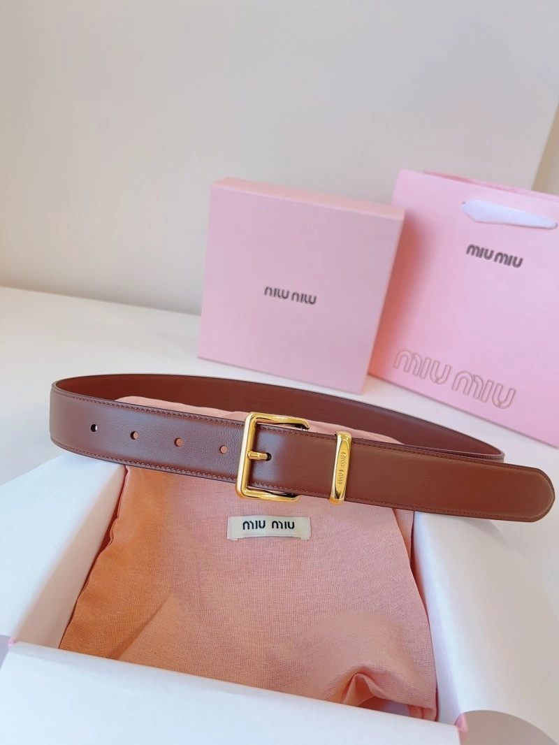Contemporary Miu Miu Belts 302432