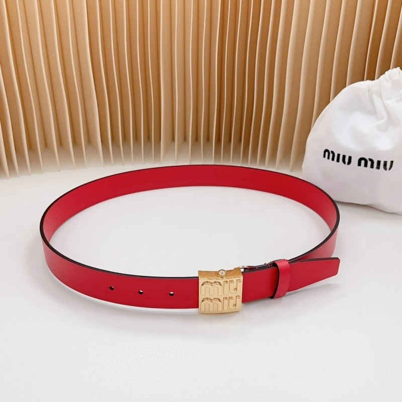 Breathable Miu Miu Belts 302399