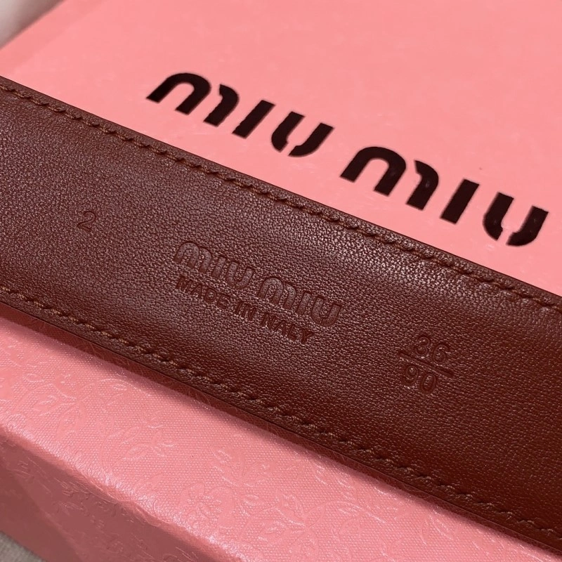 Miu Miu Belts SmoothTexture 302343