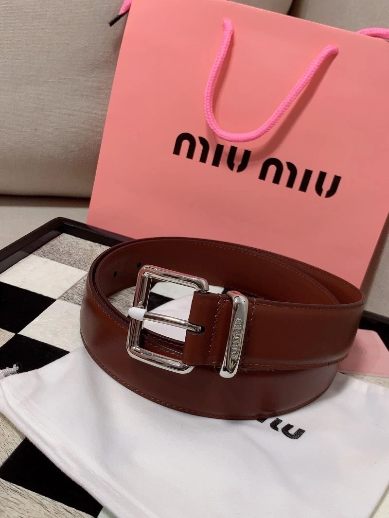 Miu Miu Belts SmoothTexture 302343