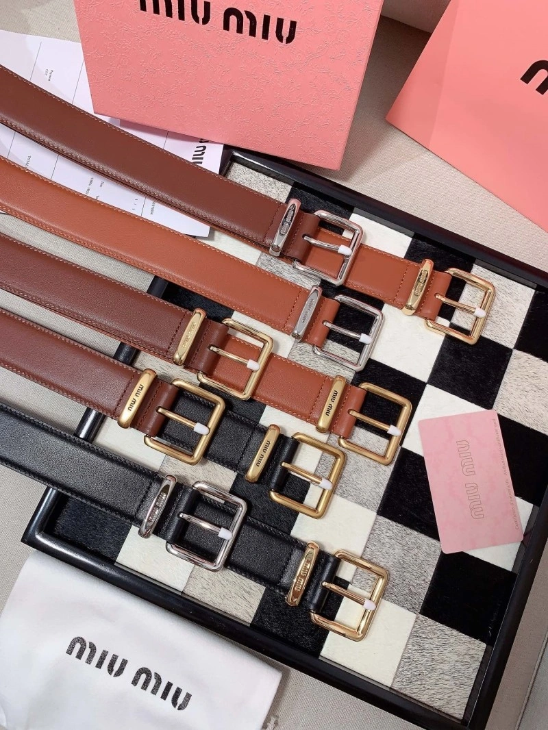 Miu Miu Belts SmoothTexture 302343