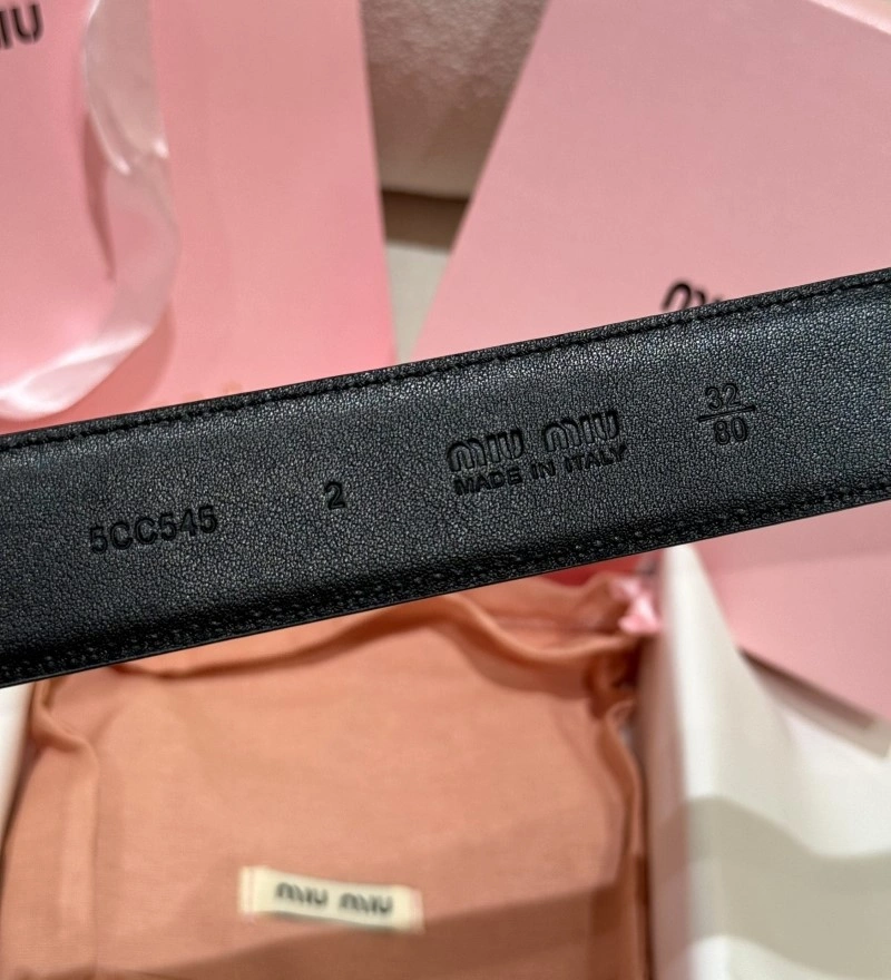 Practical Miu Miu Belts 302367