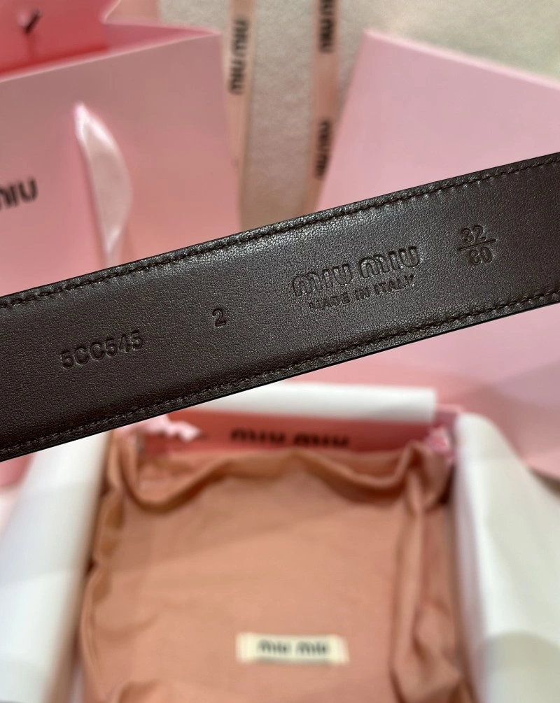 Casual Miu Miu Belts 302356