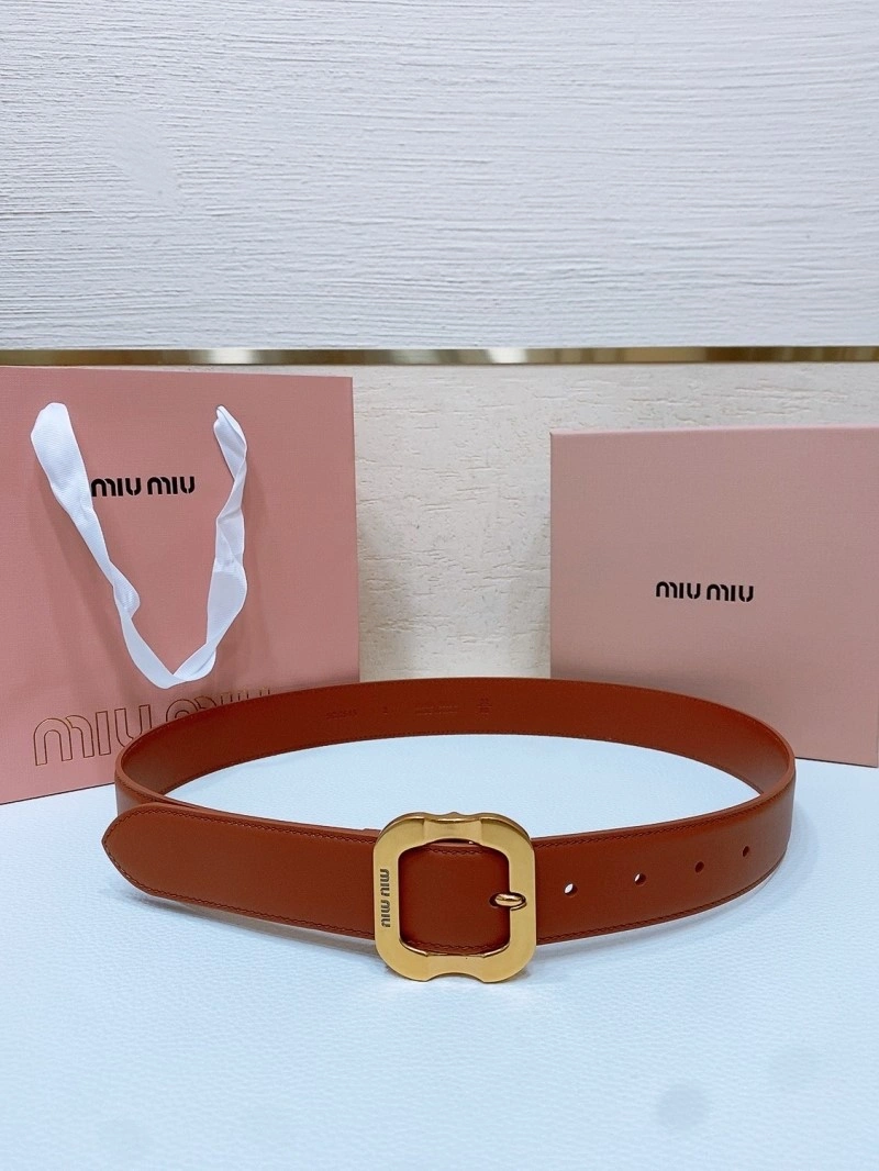 WaterResistant Miu Miu Belts 302320