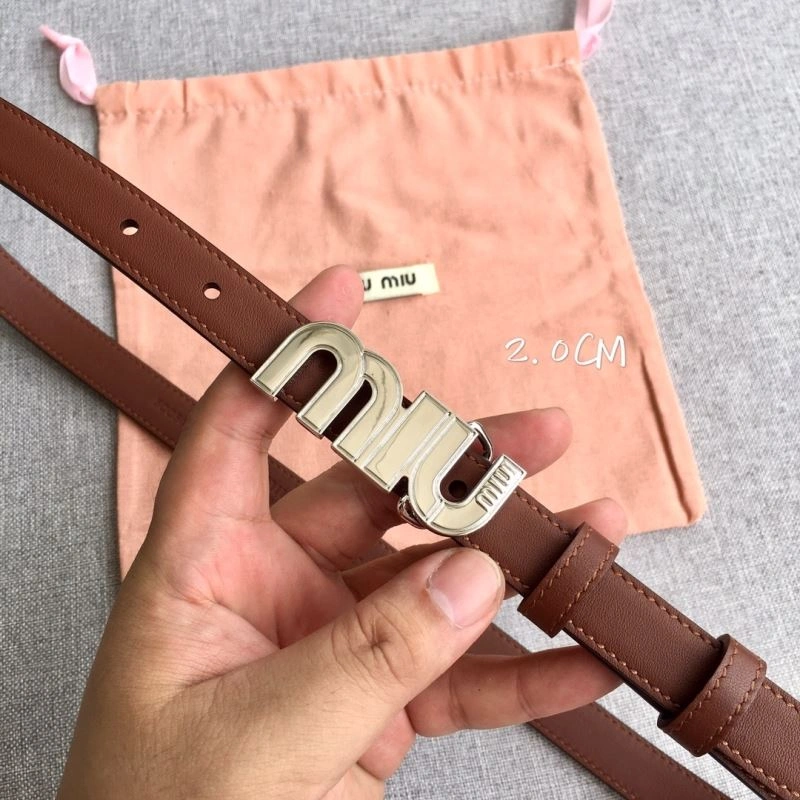 Miu Miu Belts Unisex 302470