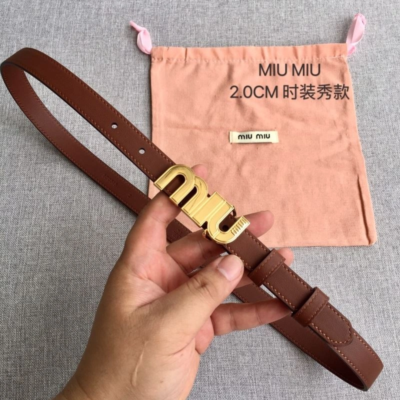 Miu Miu Belts ZipUp 302460