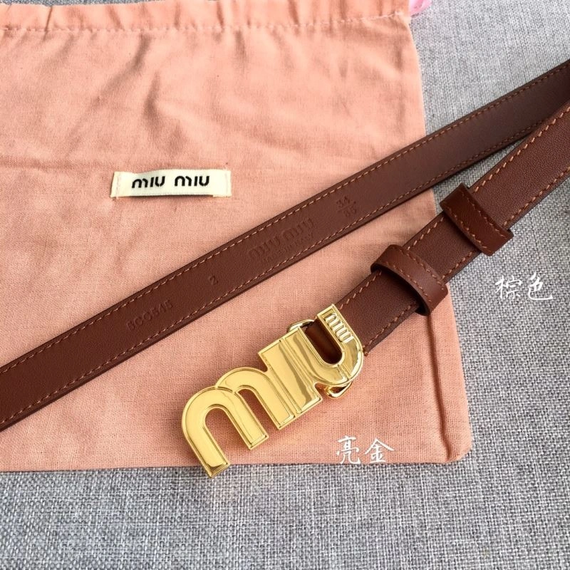 Miu Miu Belts ZipUp 302460