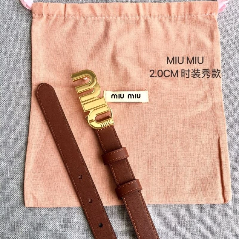 Miu Miu Belts ZipUp 302460