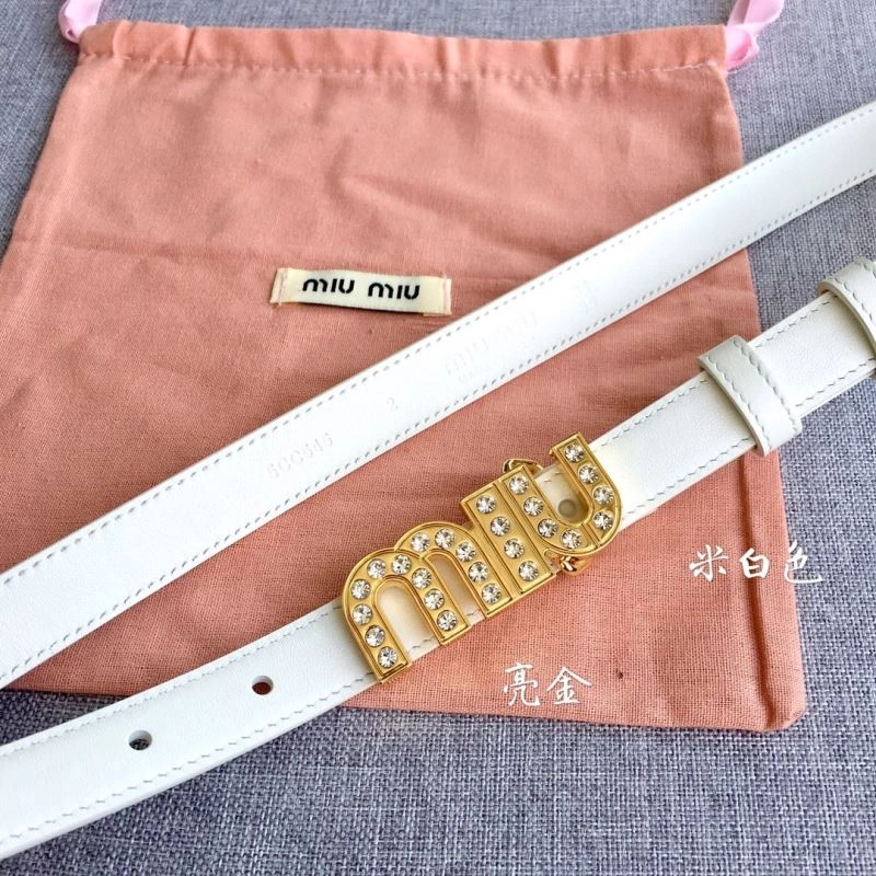 GoAnywhere Miu Miu Belts 302471