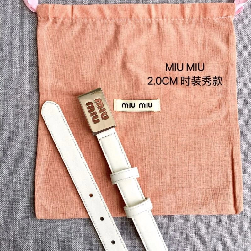 Comfortable Miu Miu Belts 302475