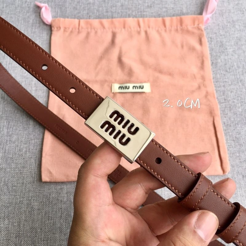Unisex Miu Miu Belts 302484