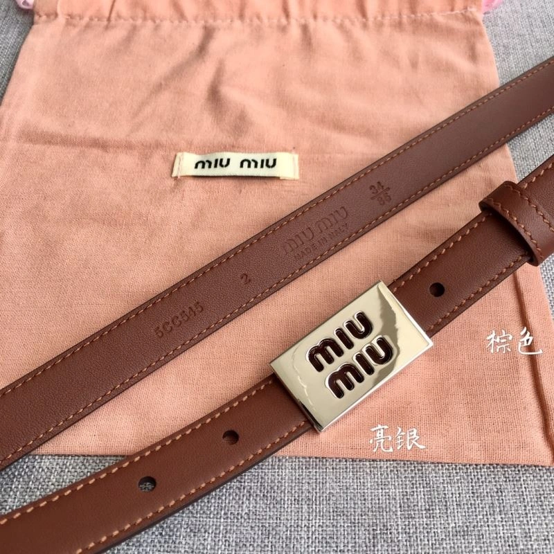 Unisex Miu Miu Belts 302484
