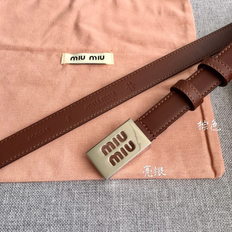 Unisex Miu Miu Belts 302484