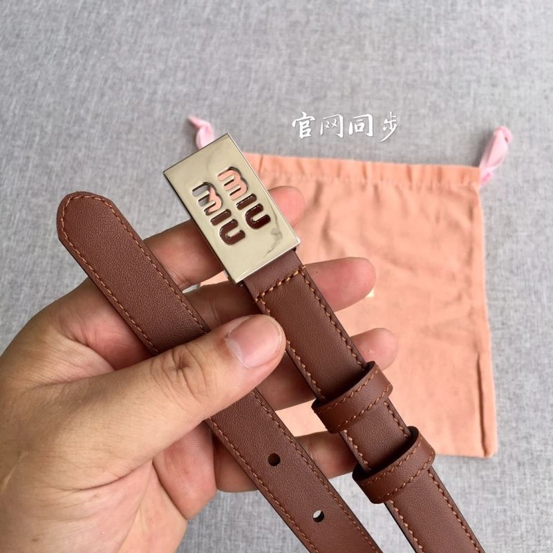 Unisex Miu Miu Belts 302484