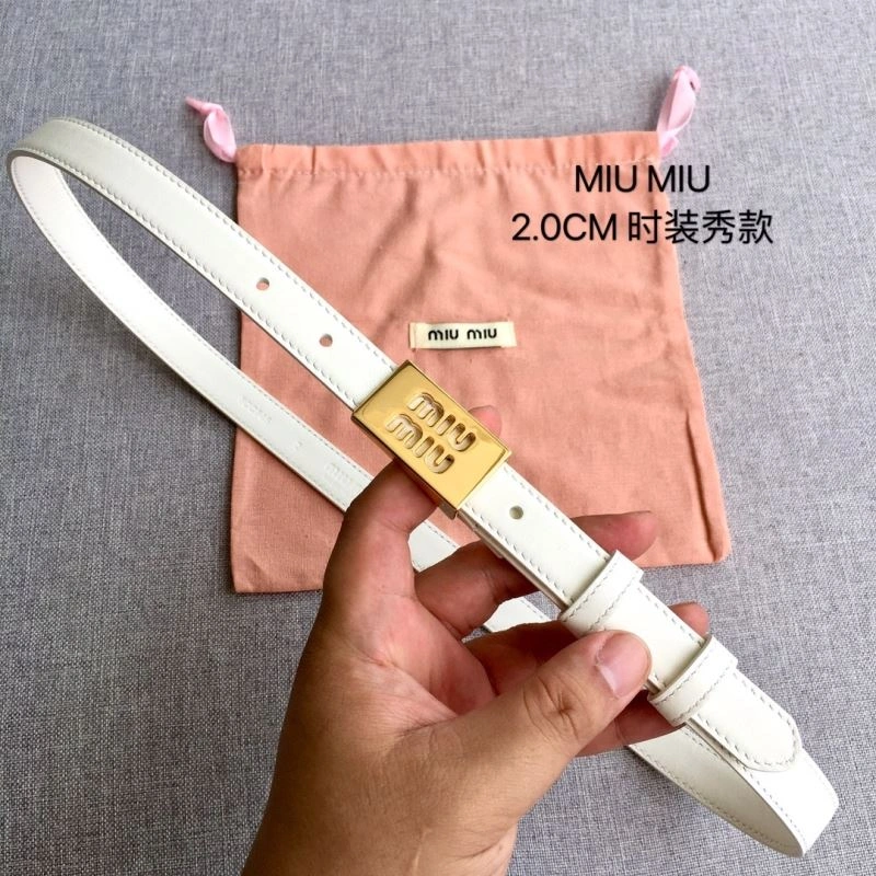 Resilient Miu Miu Belts 302450