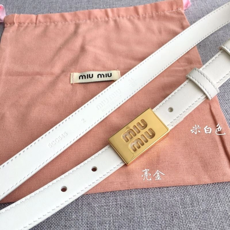 Resilient Miu Miu Belts 302450