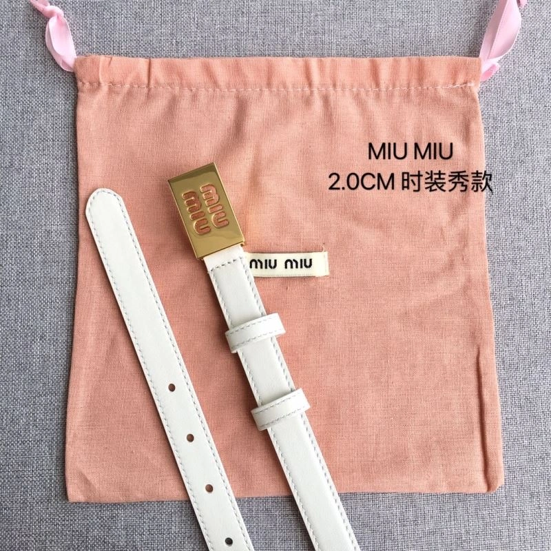 Resilient Miu Miu Belts 302450