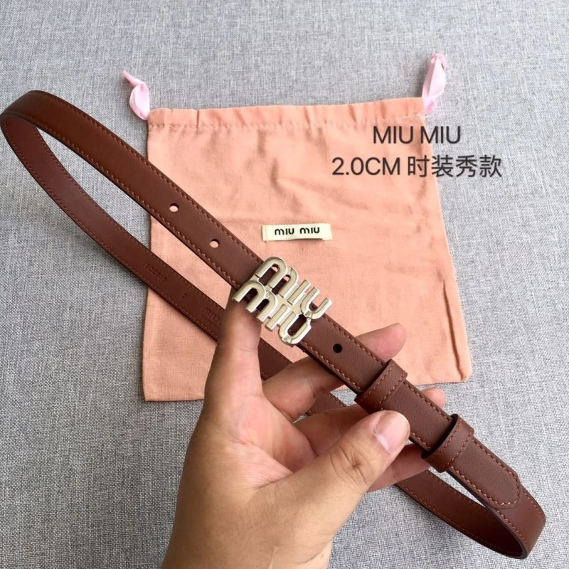 Bright Miu Miu Belts 302447