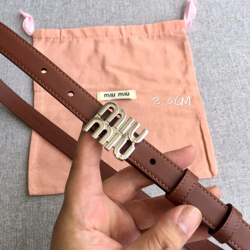 Bright Miu Miu Belts 302447