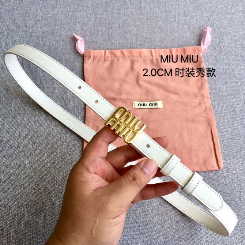 Resilient Miu Miu Belts 302429
