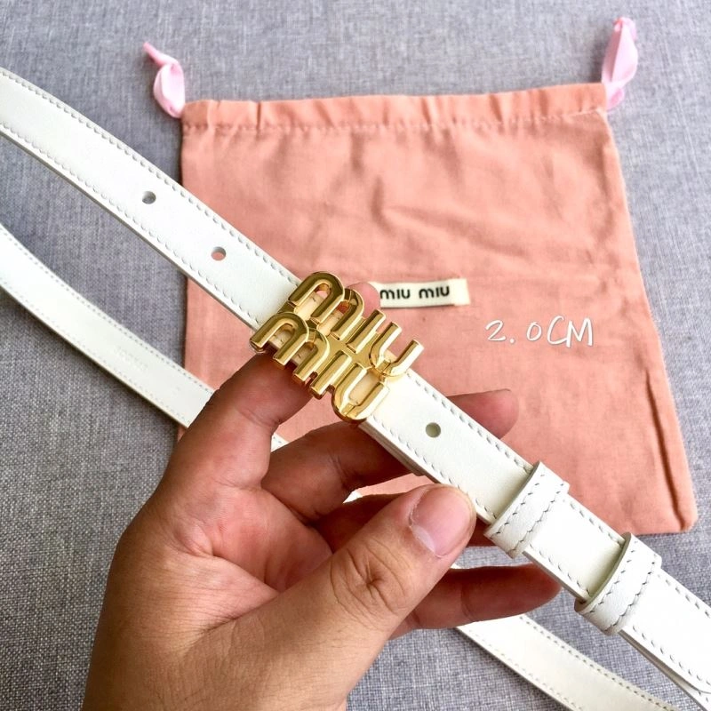 Resilient Miu Miu Belts 302429