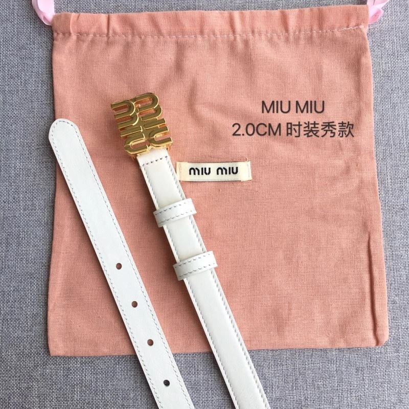 Resilient Miu Miu Belts 302429