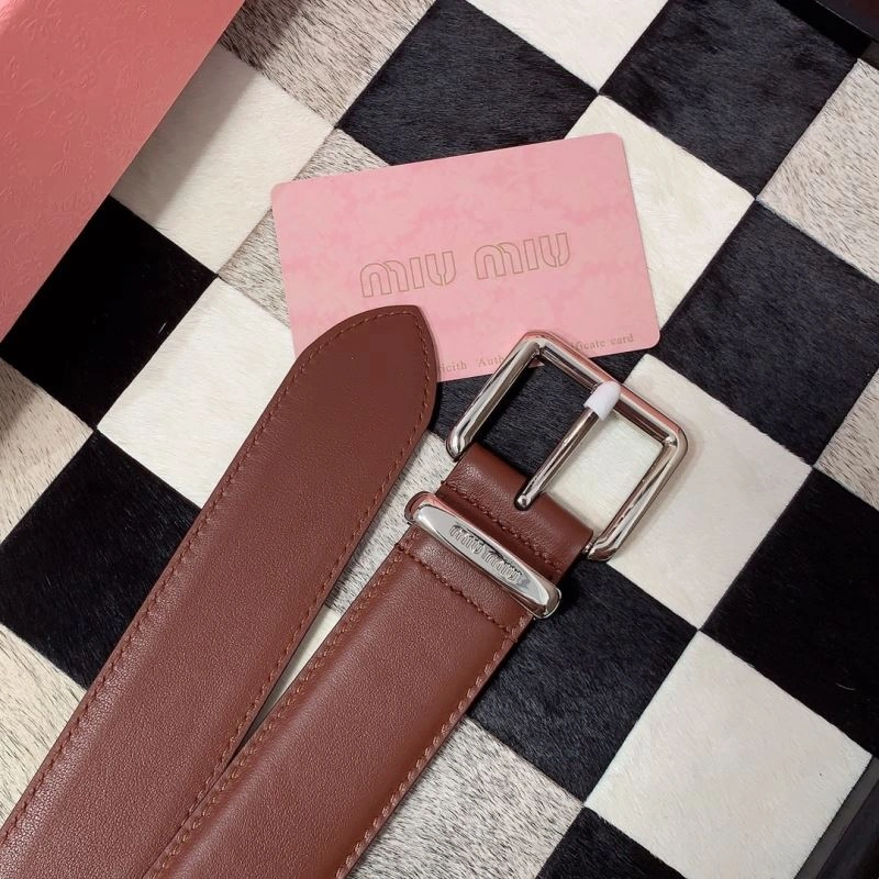 Minimalist Miu Miu Belts 302415