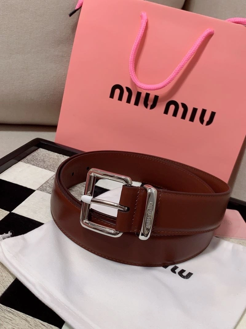 Minimalist Miu Miu Belts 302415