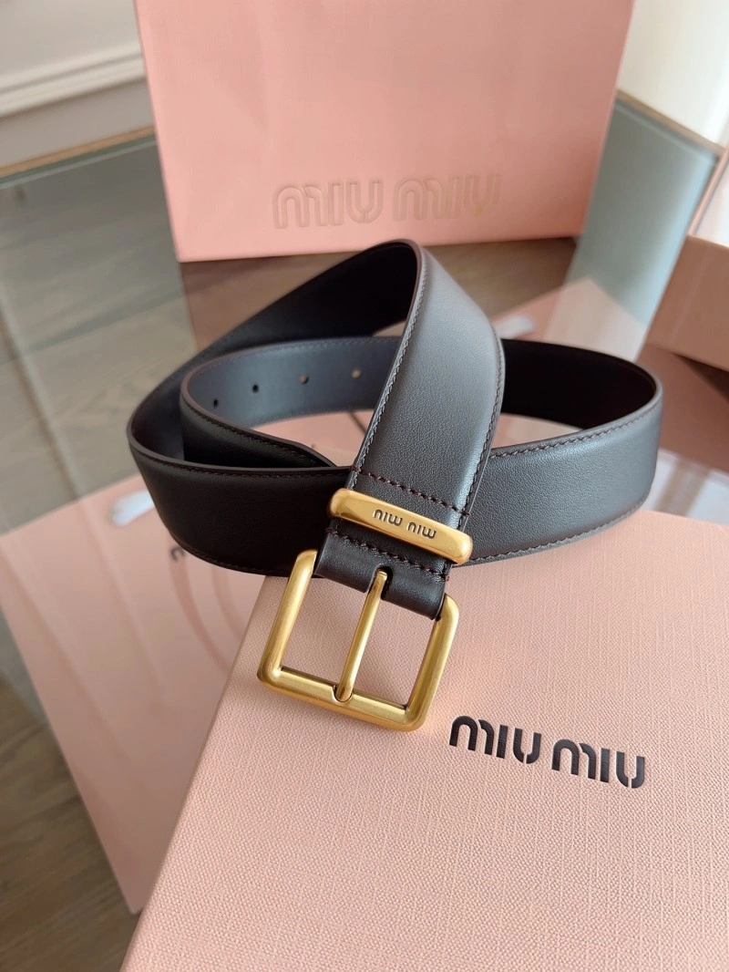 RelaxedFit Miu Miu Belts 302319