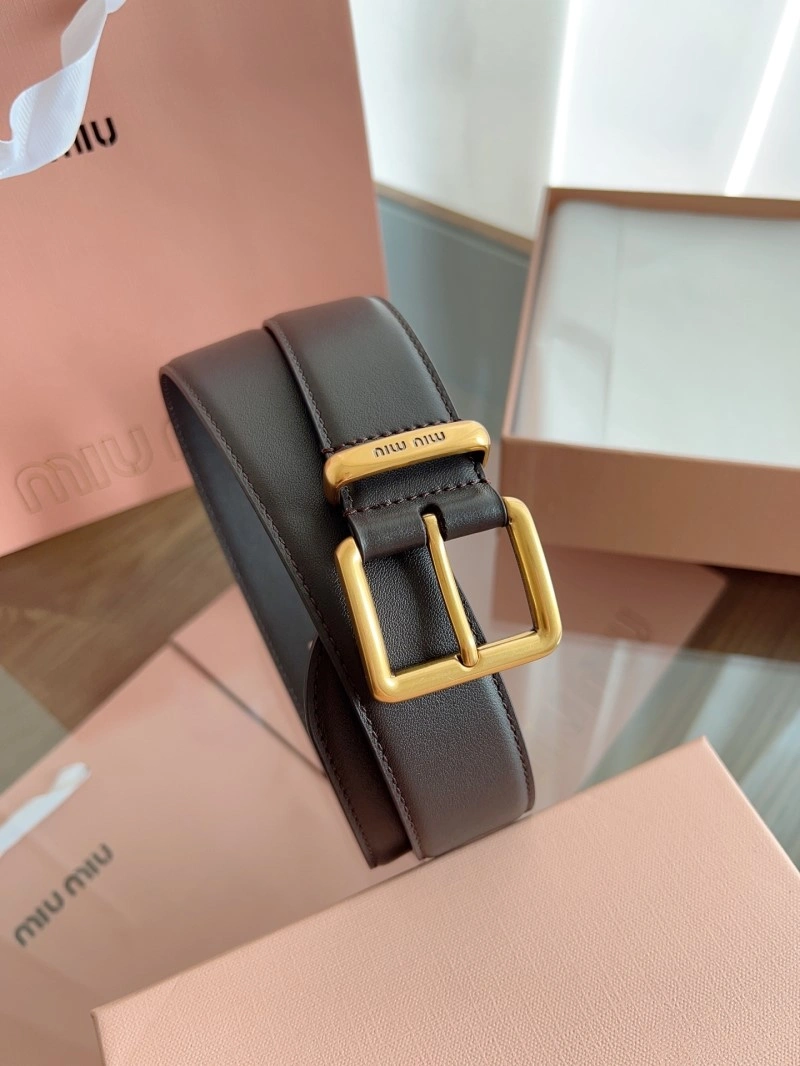 RelaxedFit Miu Miu Belts 302319