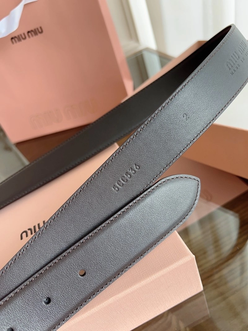RelaxedFit Miu Miu Belts 302319