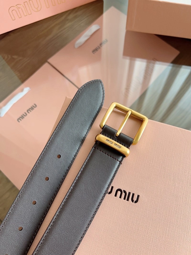 RelaxedFit Miu Miu Belts 302319