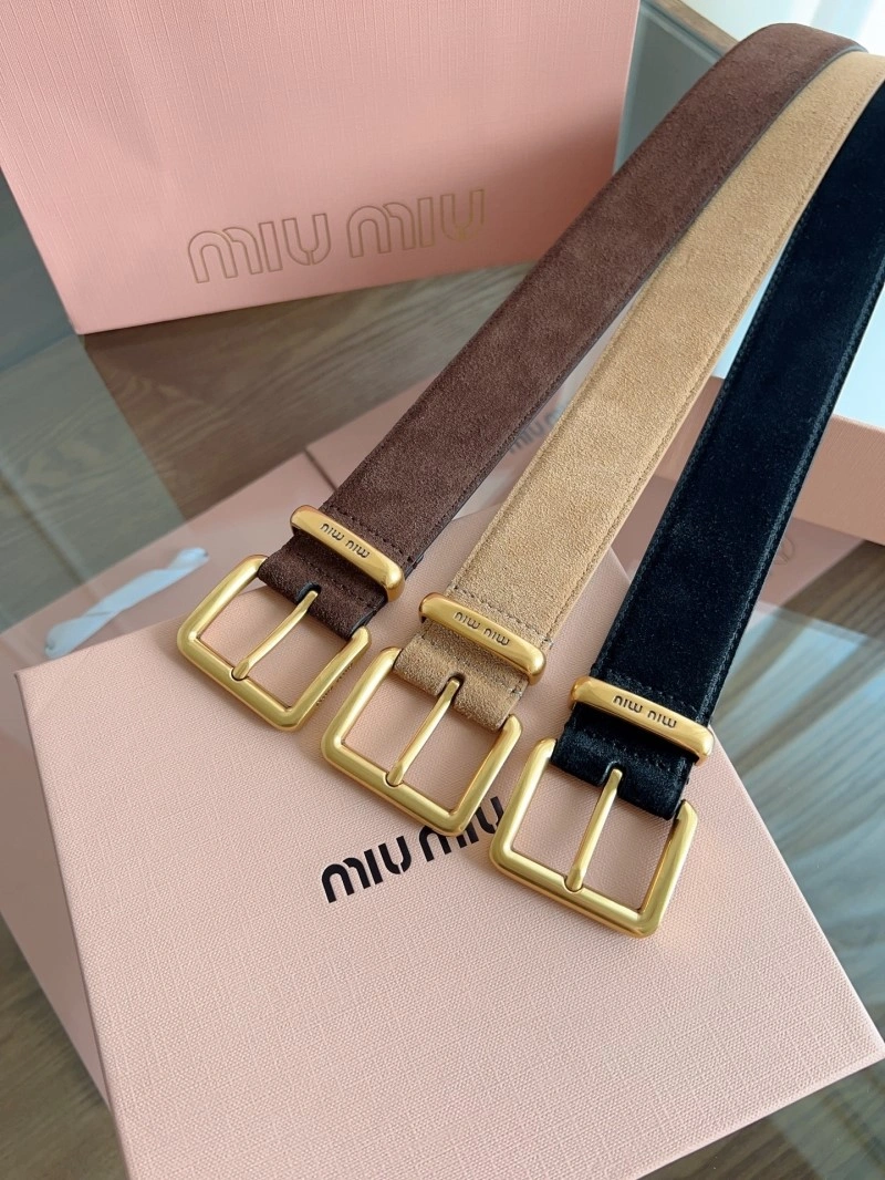 Soft Miu Miu Belts 302322