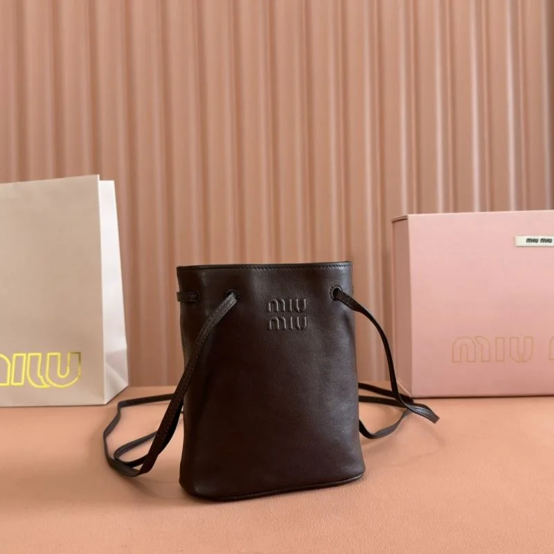 Supportive Miu Miu Bucket Bags 49155