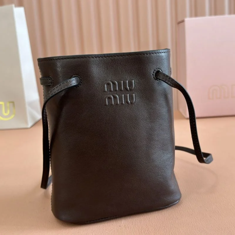 Supportive Miu Miu Bucket Bags 49155