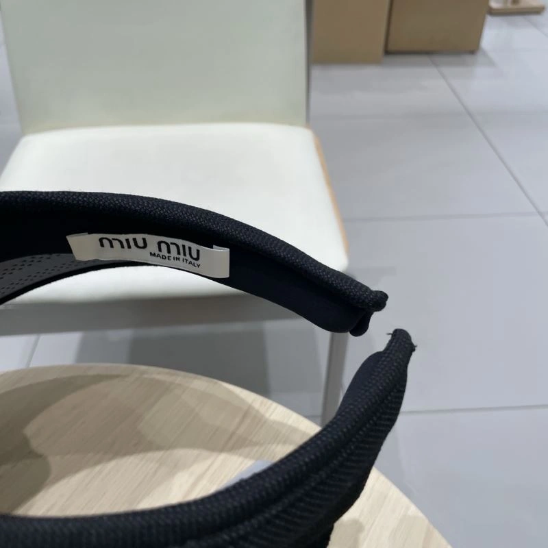 WaterResistant Miu Miu Caps 257751