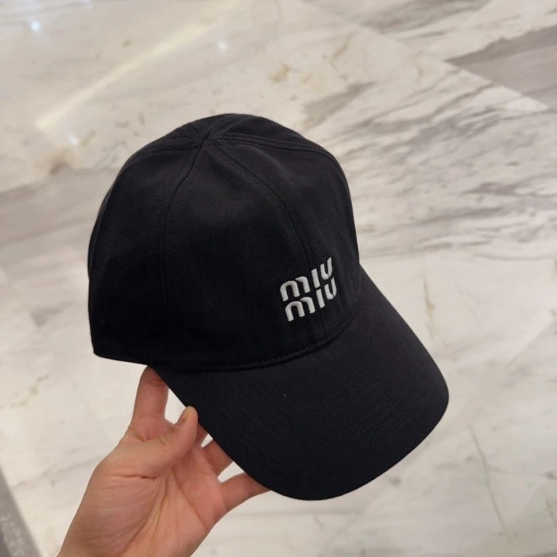 Miu Miu Caps Minimalist 257712