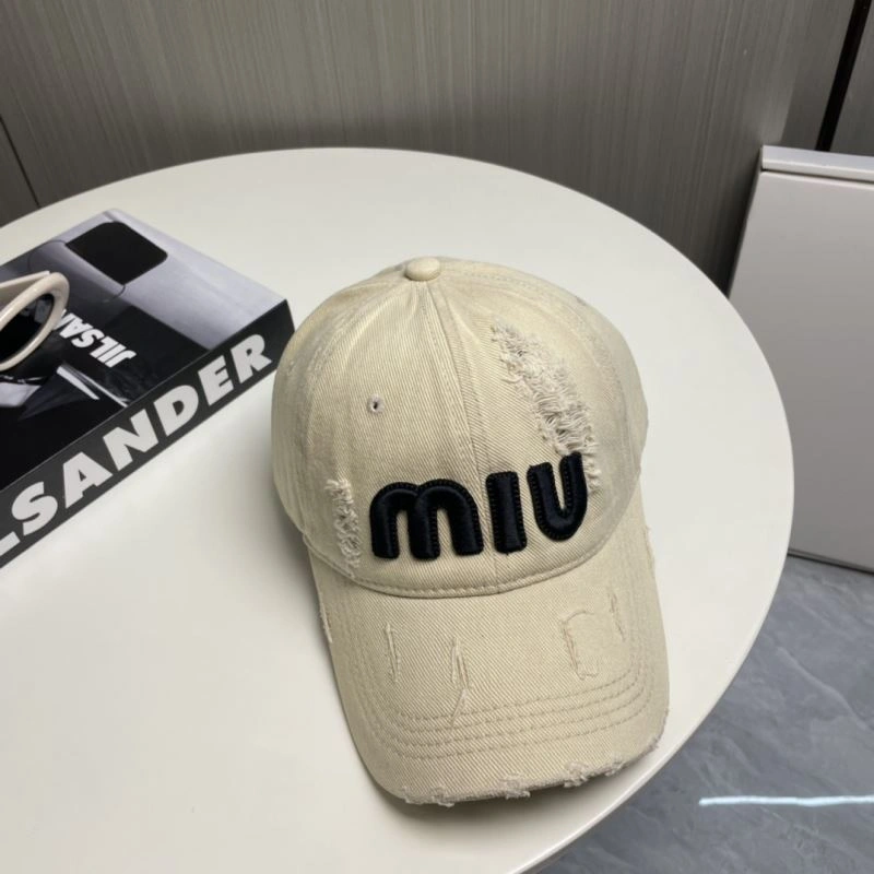 Miu Miu Caps Sleek 257651