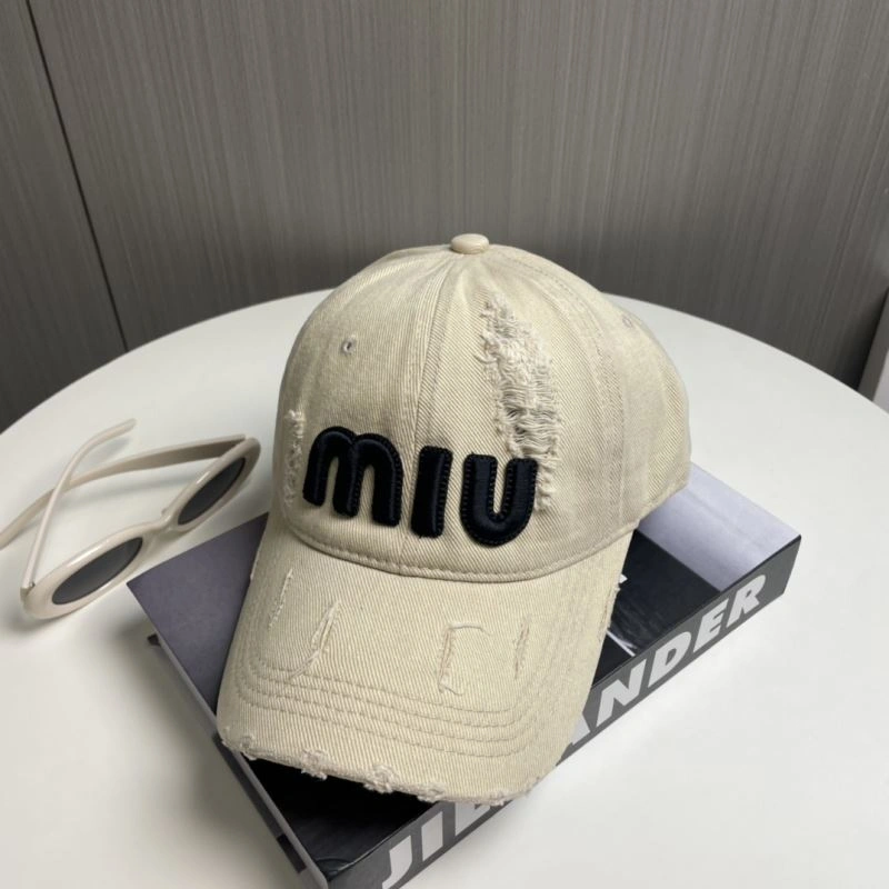 Miu Miu Caps Sleek 257651